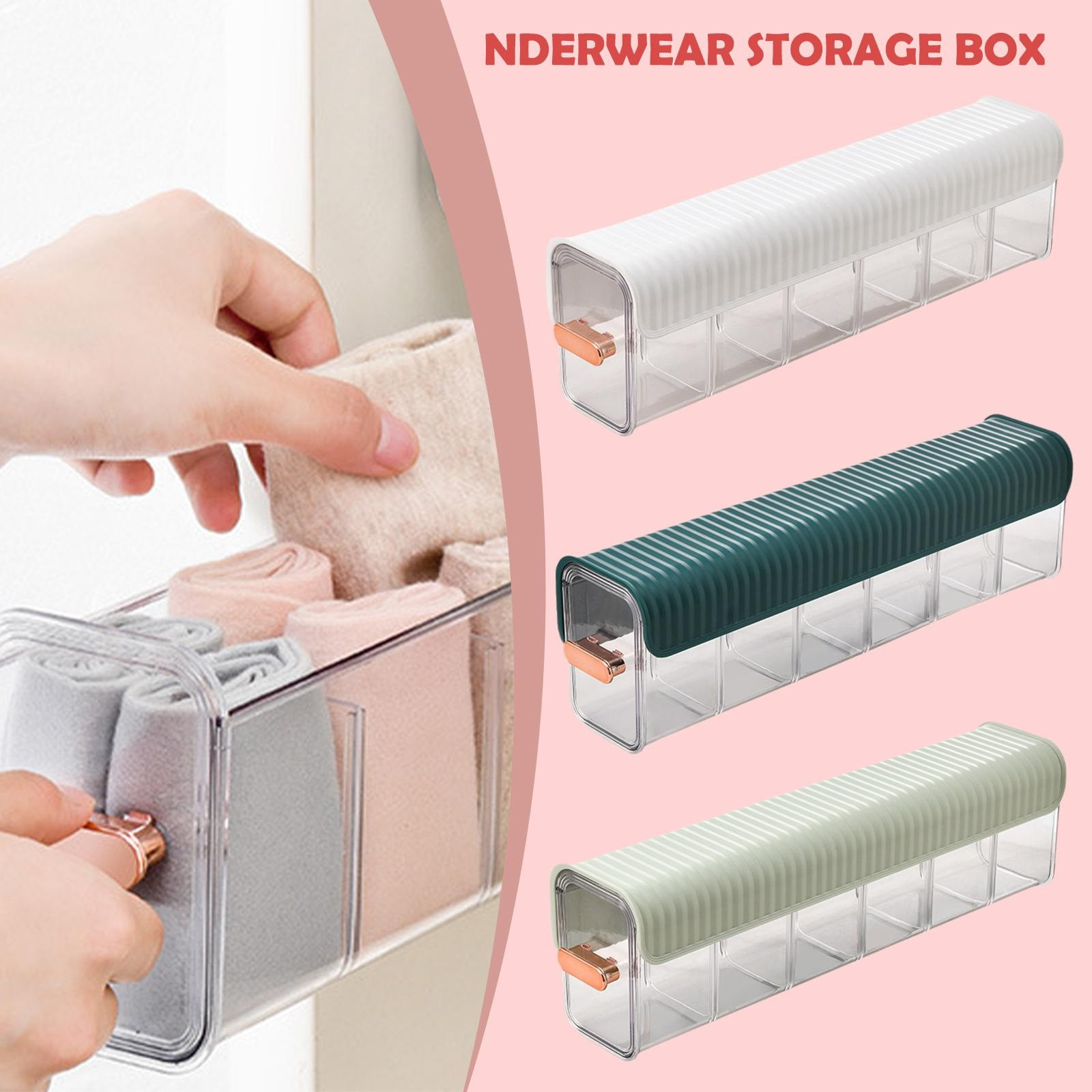 Caja almacenamiento ropa interior x1